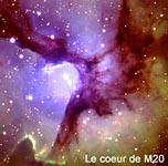 le coeur de M20